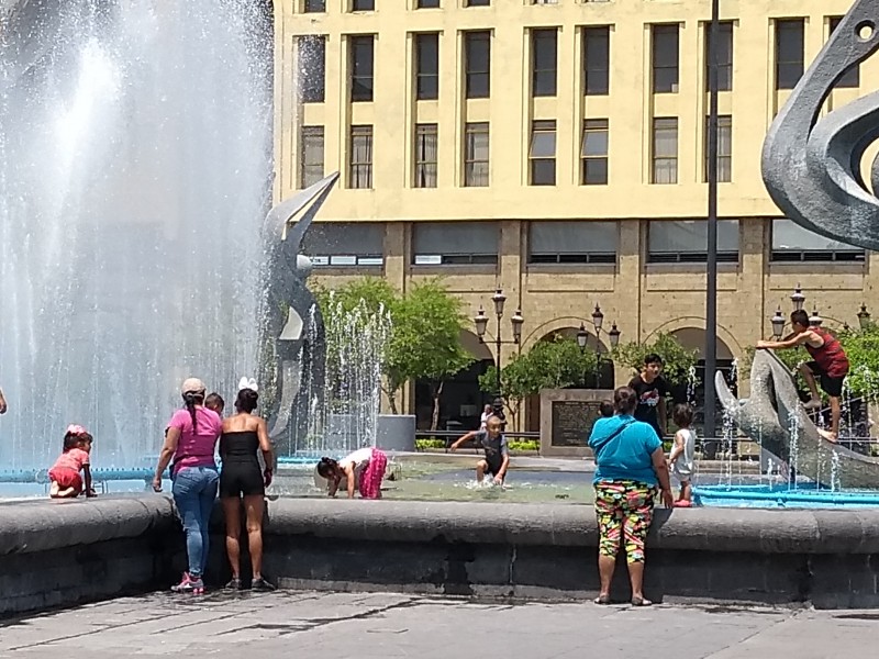 ¡Calor infernal en Guadalajara!