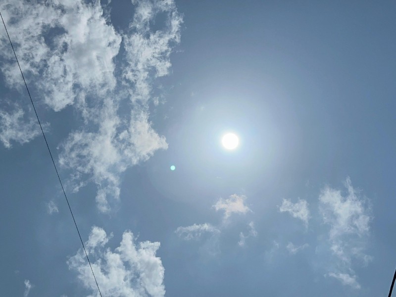 Calor intenso en Tuxpan