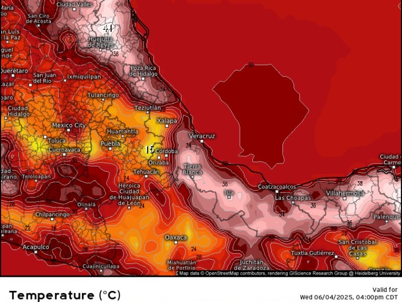 Calor no da tregua en el norte de Veracruz