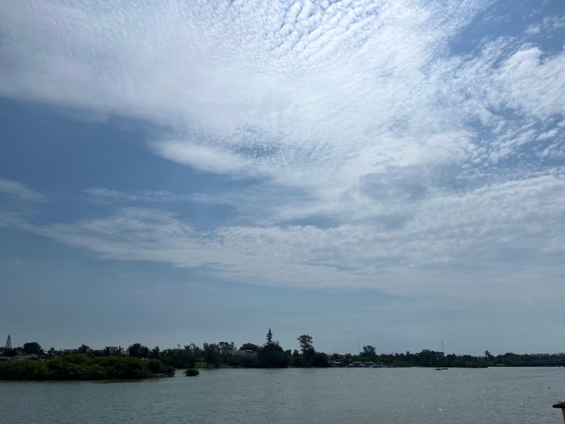 Clima caluroso con tormentas vespertinas en norte de Veracruz