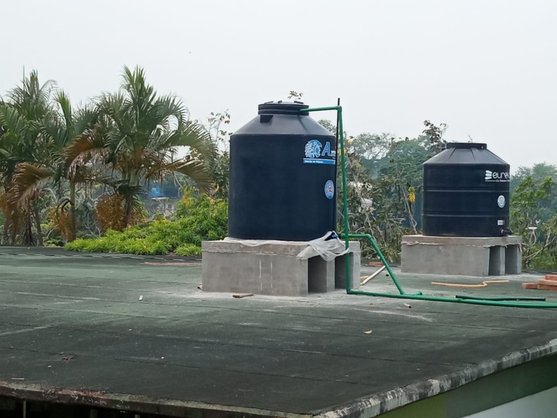 CAM de Tuxpan reporta falta de agua potable