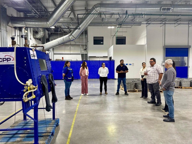 Cámara de soldadura aeroespacial llega a Universidad Tecnológica