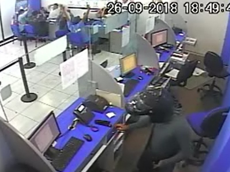 Cámaras de vigilancia captan asalto