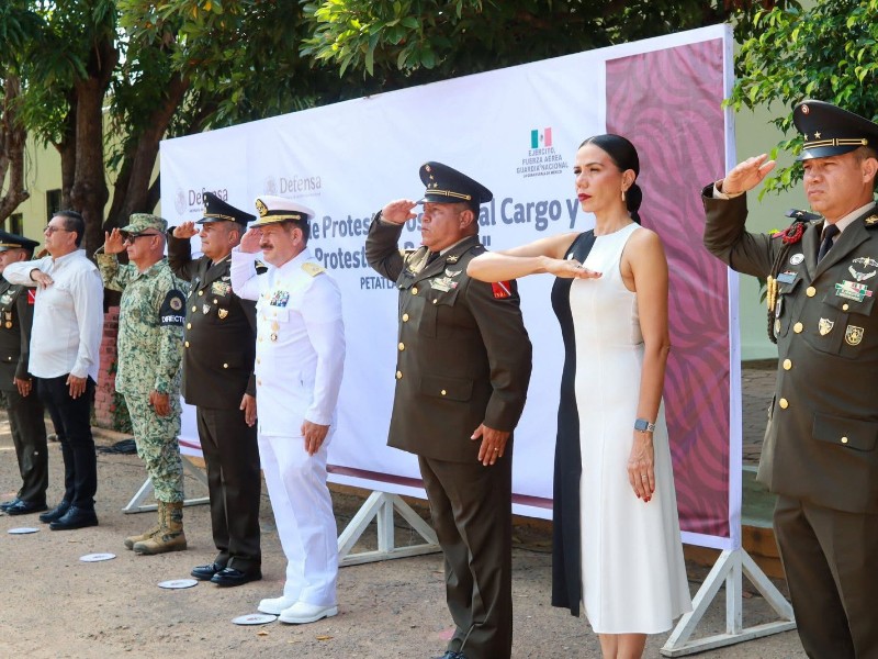 Cambia el mando del 75/o. Batallón de Infantería en Petatlán