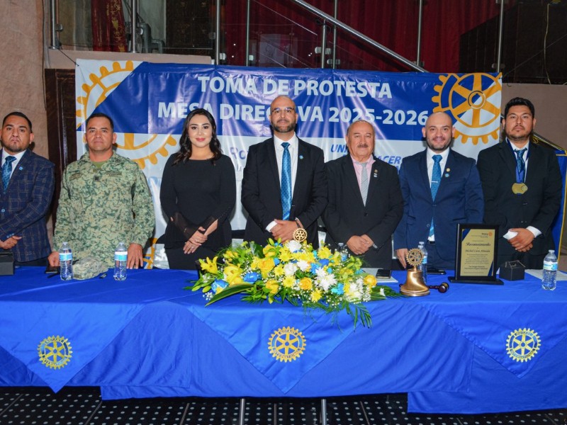 Cambia mesa directiva club Rotario Nogales Industrial