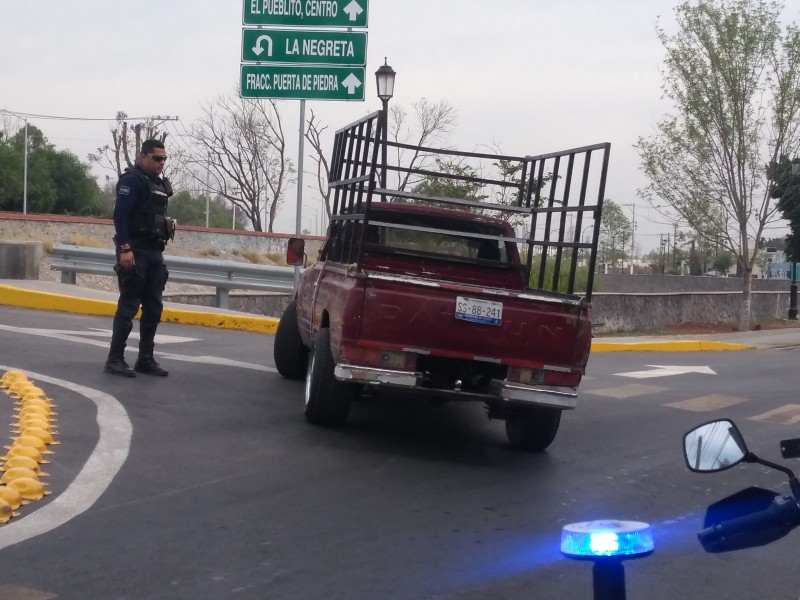 Cambia sentido en Ribera del Río