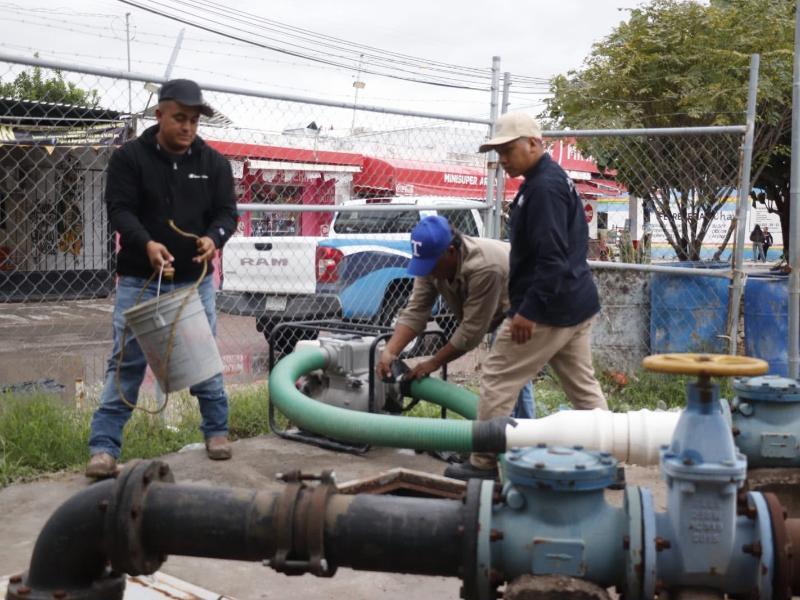 Cambian bomba de cárcamo para prevenir afectaciones por lluvias en Lerdo