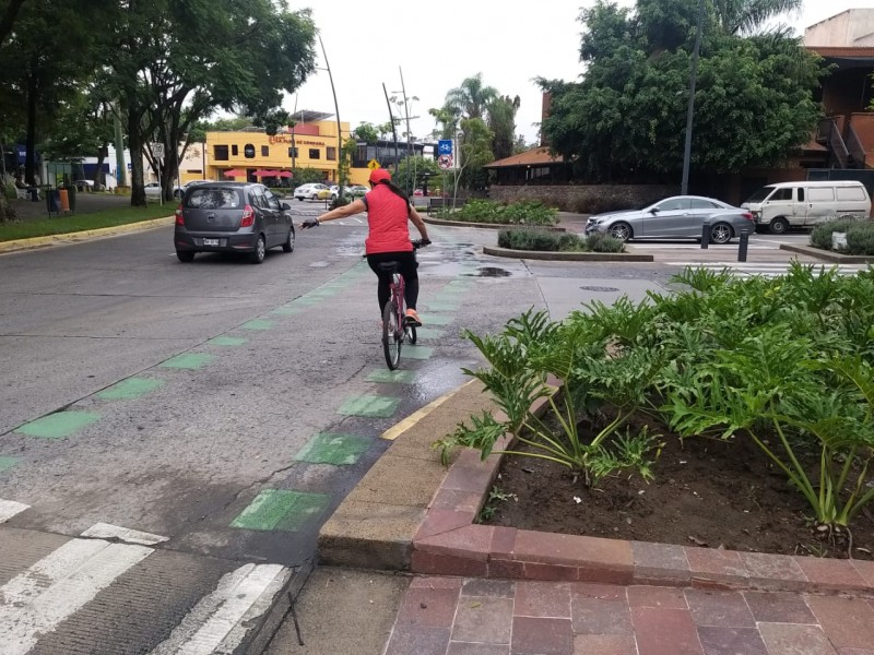 Cambian el automóvil por la bicicleta