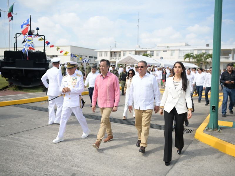 Cambio de mando en la Quinta Zona Naval de Tuxpan