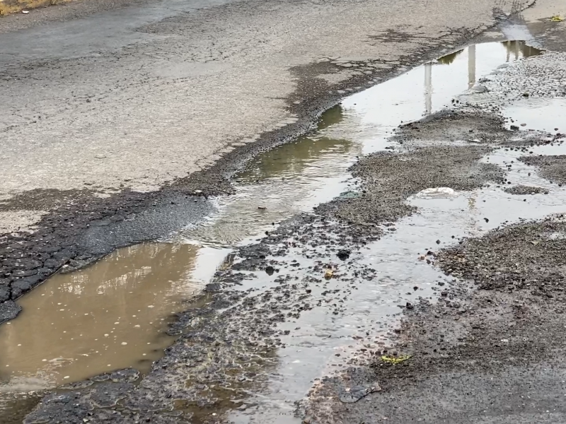 Cambio en red de distribución podrá frenar proliferación de baches