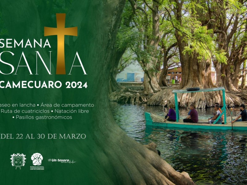 Camécuaro listo para recibir a turistas en Semana Santa 2024