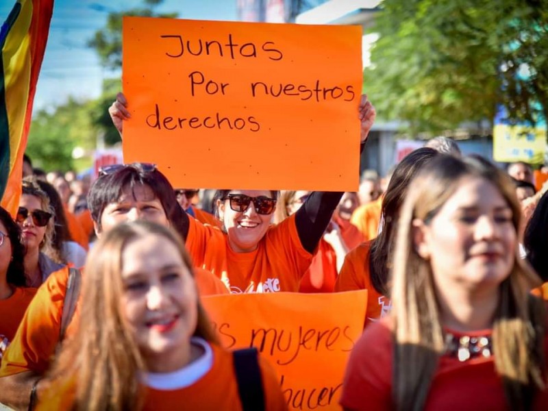 Caminata Naranja contra la violencia a la mujer