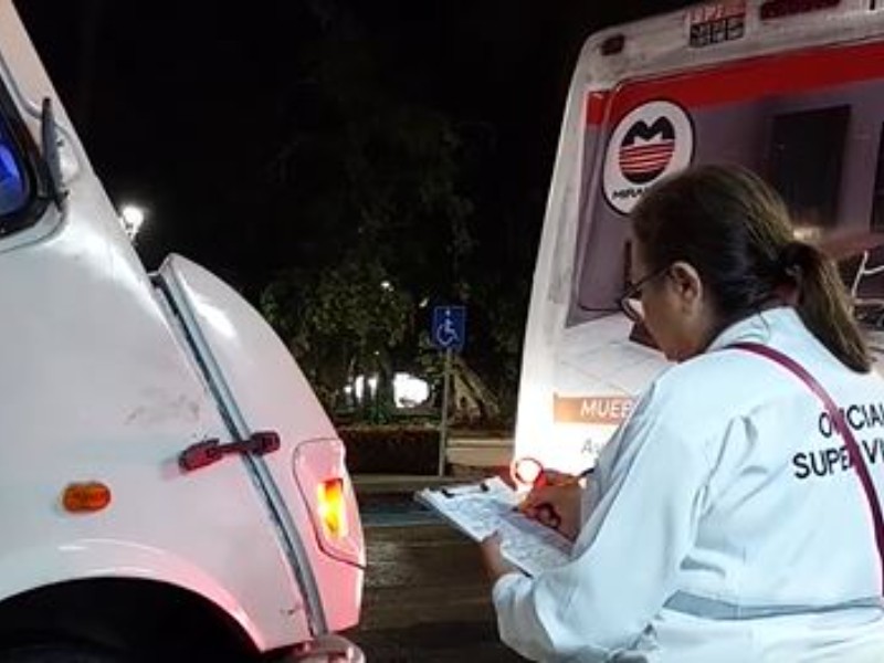 Camiones circulan sin control ante la falta de inspectores de Movilidad