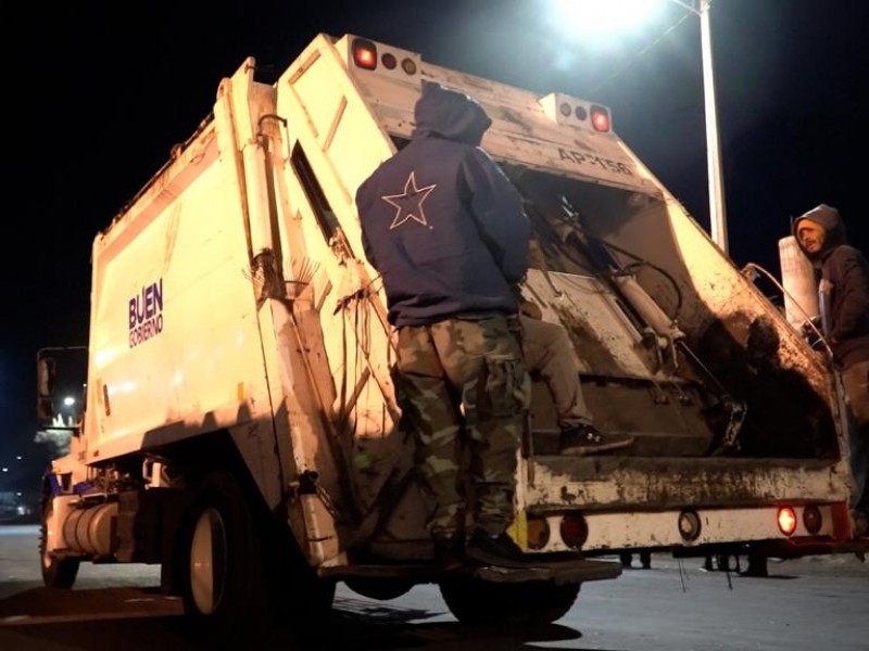 Camiones de recolección de basura en Zamora, presentan fallas mecánicos