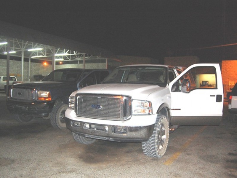 Camionetas son robadas para conflictos entre el narcotráfico