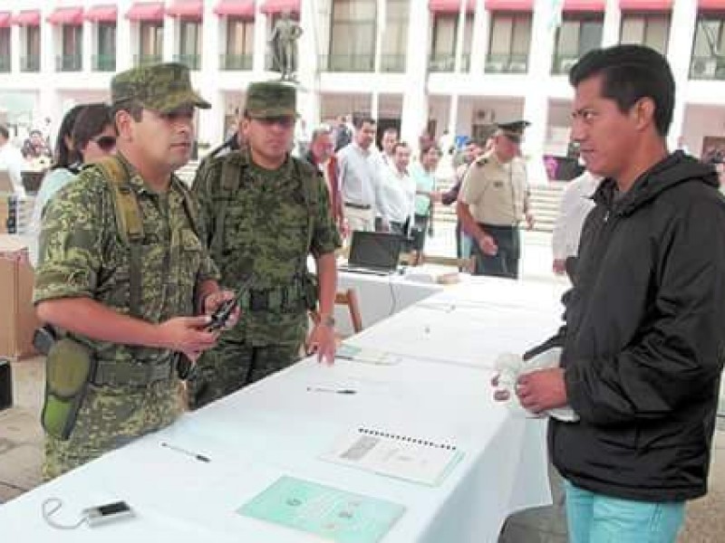 Campaña de canje de armas en octubre