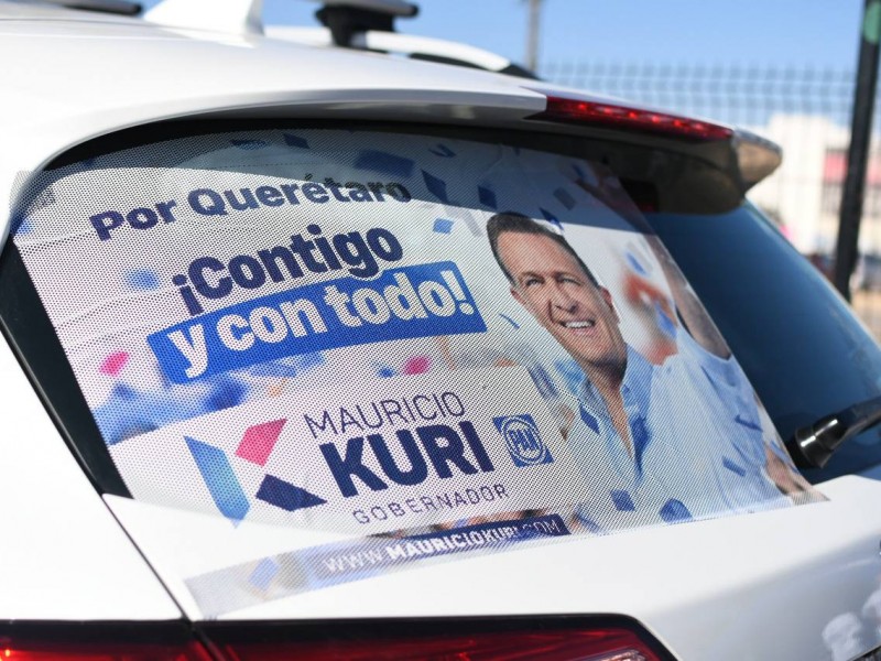 Campaña de Mauricio Kuri propositiva y respetando medidas; PAN