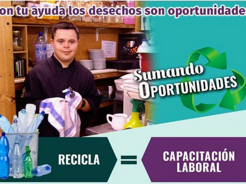 Campaña de reciclaje ayuda a pacientes con discapacidad