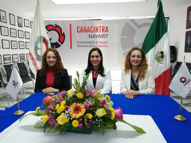 CANACINTRA Nayarit tiene nueva presidenta, buscará empoderamiento de mujeres empresarias