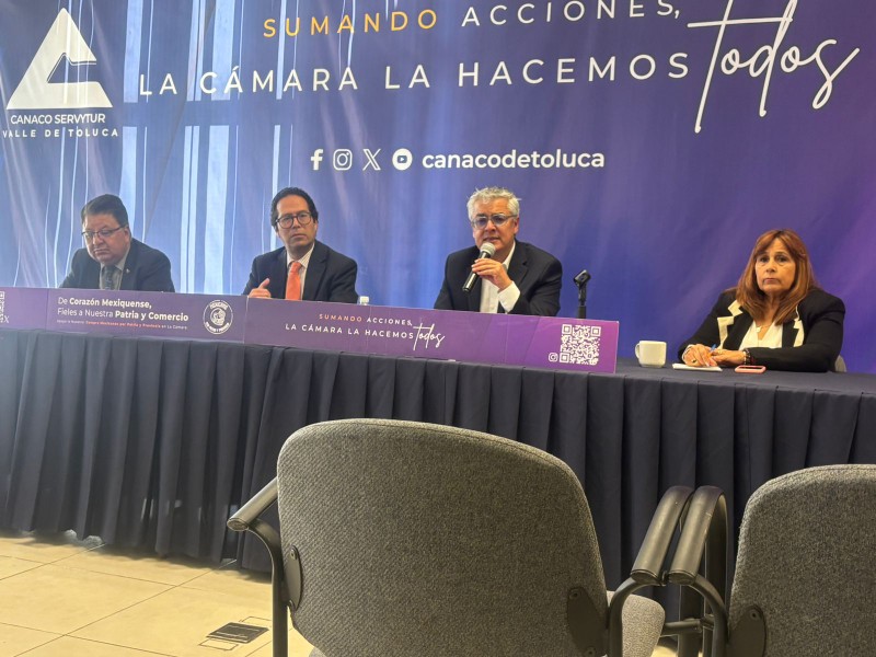 CANACO Toluca pide mayor seguridad en Buen Fin