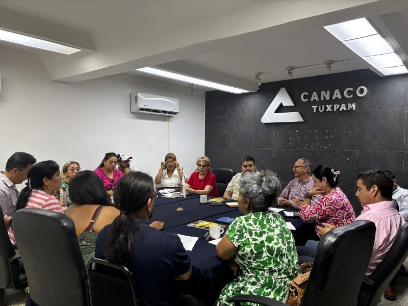 CANACO Tuxpan presenta propuestas a candidatos rumbo a elecciones municipales