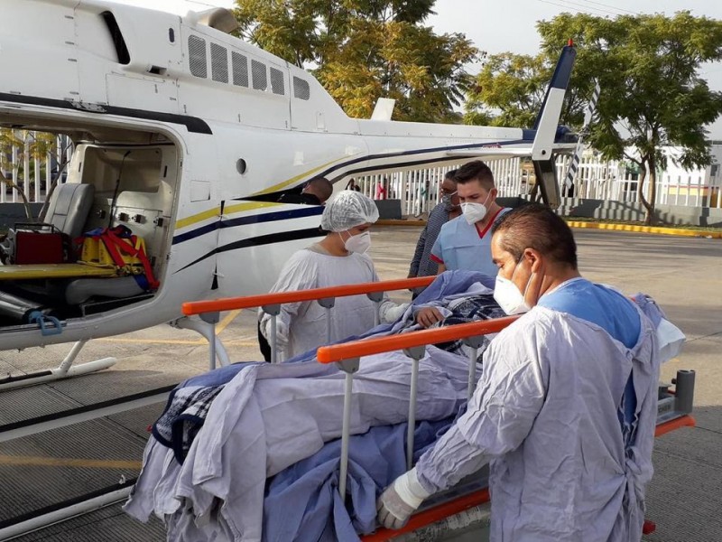 Canalizan de emergencia a menor lesionado con pirotécnia