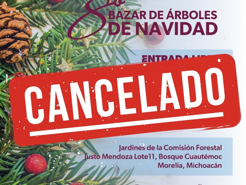 Cancela Cofom Bazar de Árboles de Navidad