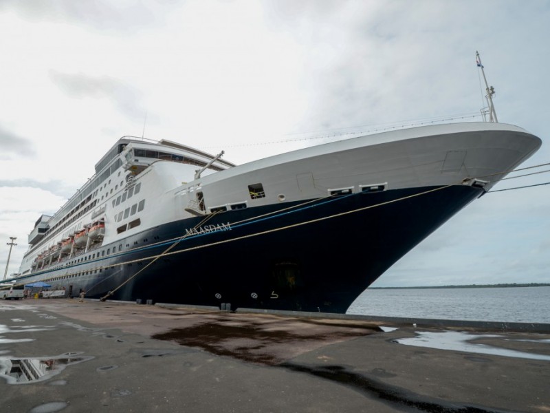 Cancela Holland America visita del navío Maasdan a Topolobampo