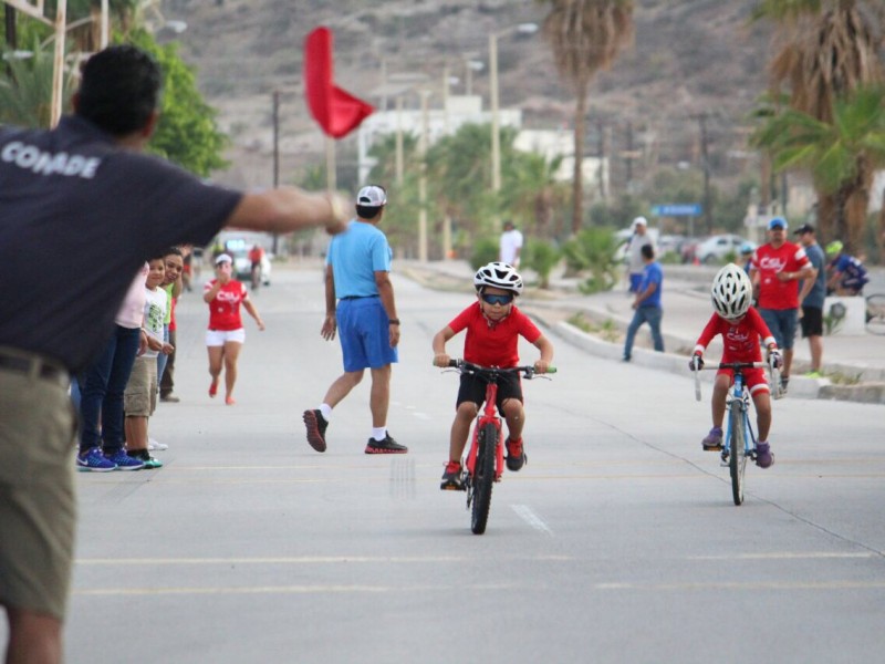 Cancelan estatal infantil de ciclismo