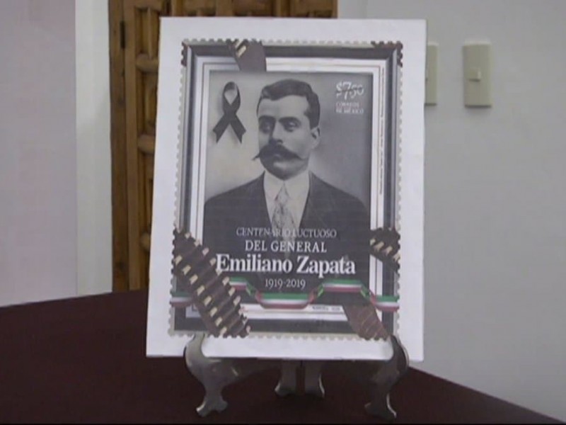 Cancelan timbre postal en honor a Emiliano Zapata