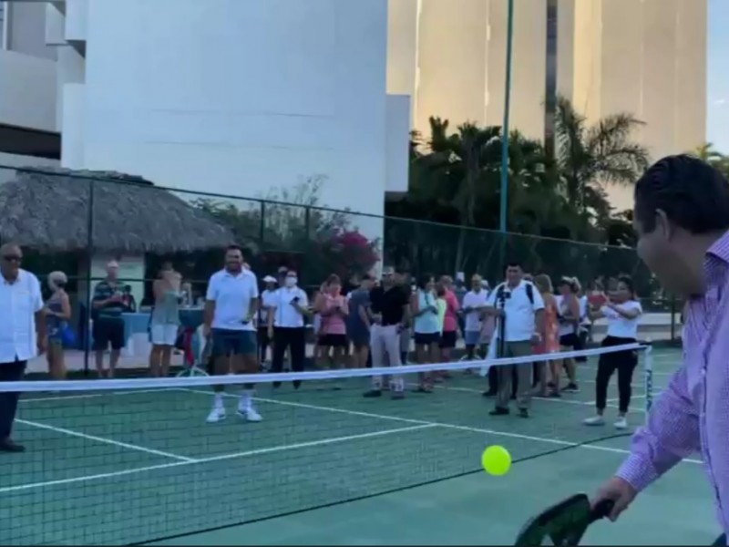 Canchas de Pickleball un éxito entre turistas extranjeros