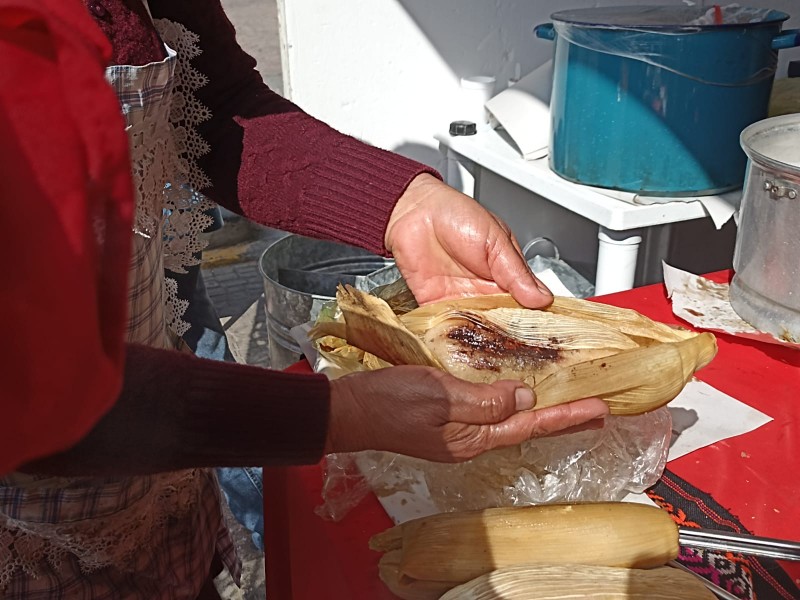 Candelaria: día en el que familias consumen más tamales