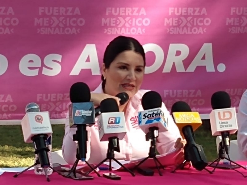 Candidata de Fuerza por México promete gobierno abierto y transparente