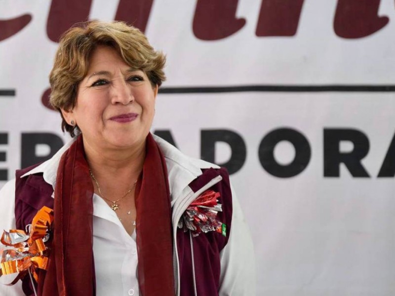 Candidata por Edomex, Delfina Gómez cierra campaña en Texcoco