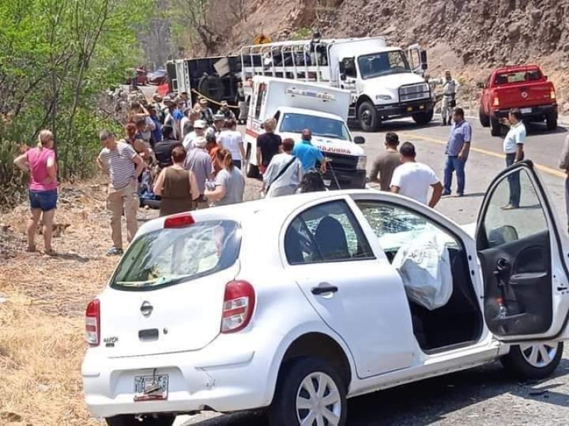 Candidato a la presidencia municipal de Salina Cruz sufre accidente