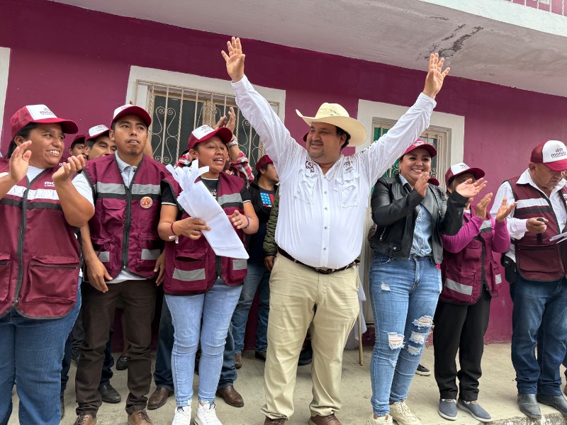 Candidato de Morena Henry Landa denuncia amenazas, responsabiliza al PVEM