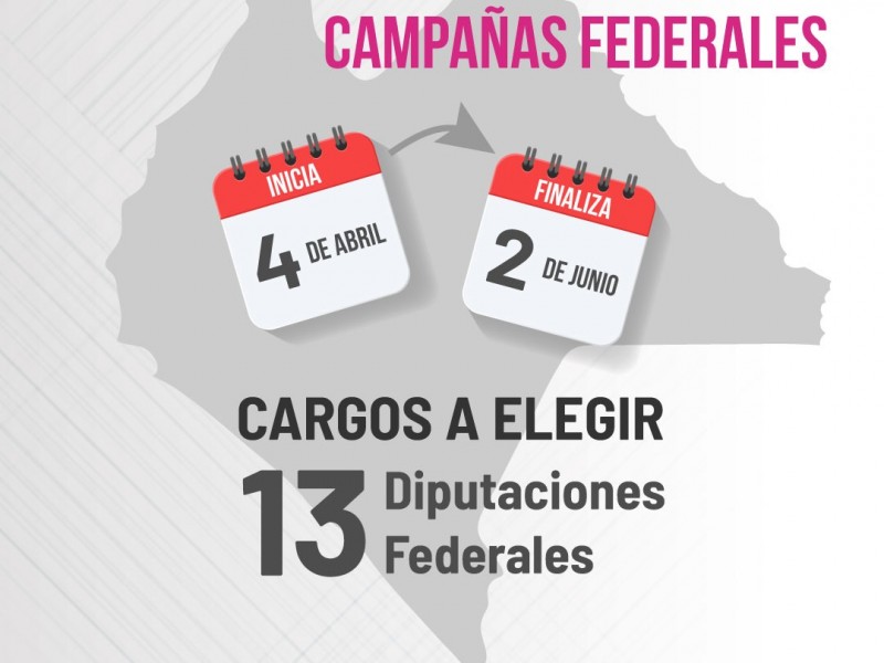 Candidatos a diputados federales inician campaña en Chiapas