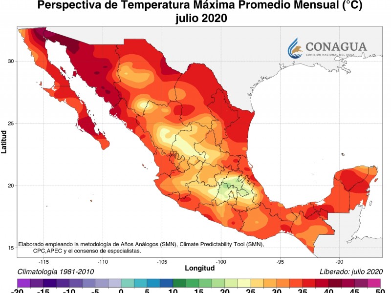 Canícula traerá días más calurosos a partir del Domingo