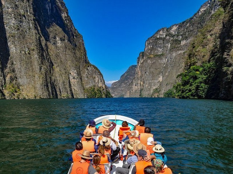 Cañón del sumidero listo para recibir a visitantes