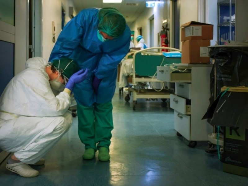 Cansancio y preocupación invade a personal médico por Covid-19