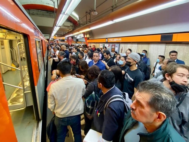 Caos en la Línea 7 del Metro-CDMX por fallas eléctricas