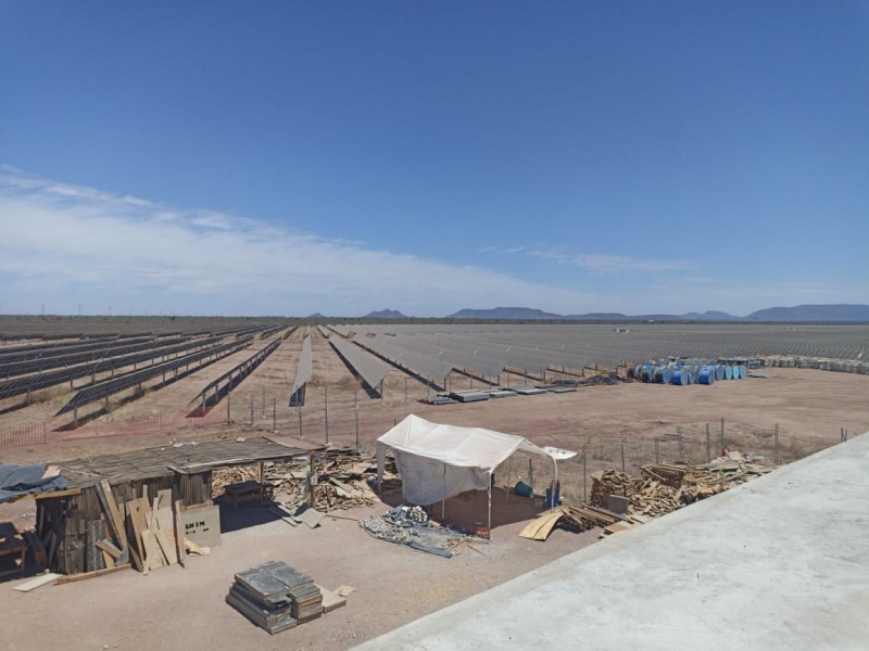 Caos en Parque fotovoltaico; hay demanda por incumplimiento en pagos