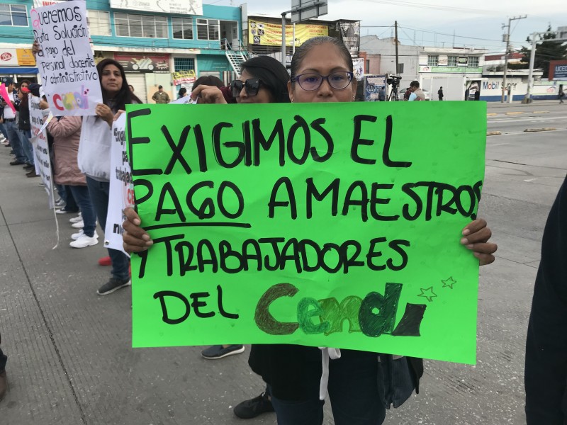 Caos vial en la 11 Sur, por manifestación