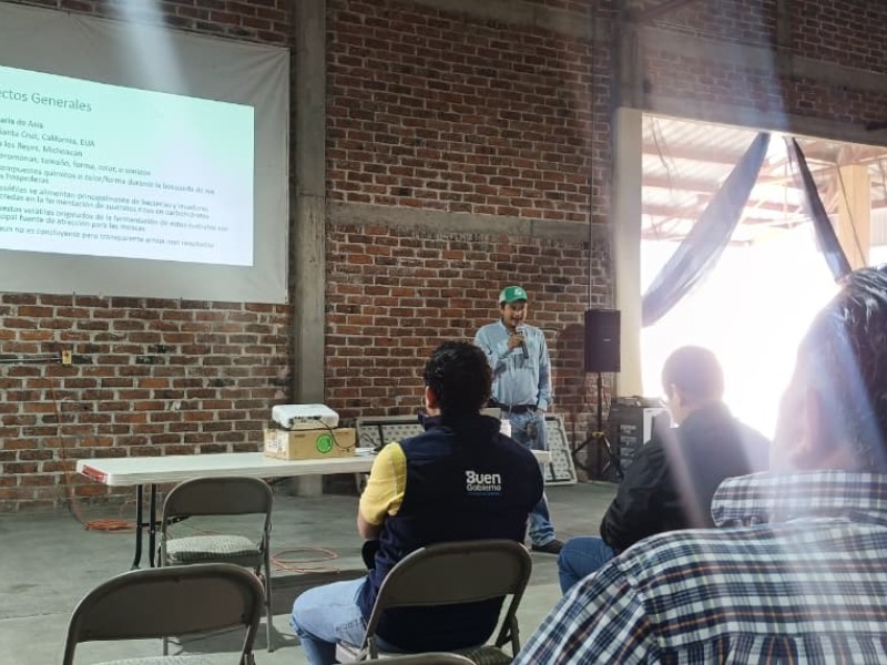 Capacitación Agraria para prevención de insectos Come Berries Capacitación Agraria para prevención de insectos Come Berries