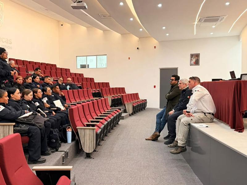 Capacitan a 120 policías en seguridad turística; destacan mayor profesionalización en Zacatecas