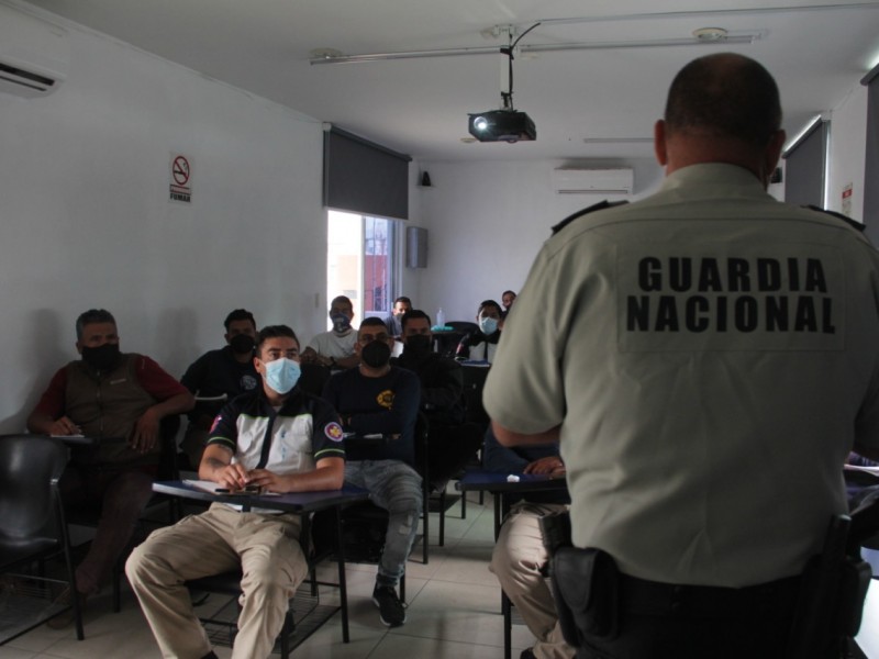 Capacitan a cuerpos de emergencia en Zamora