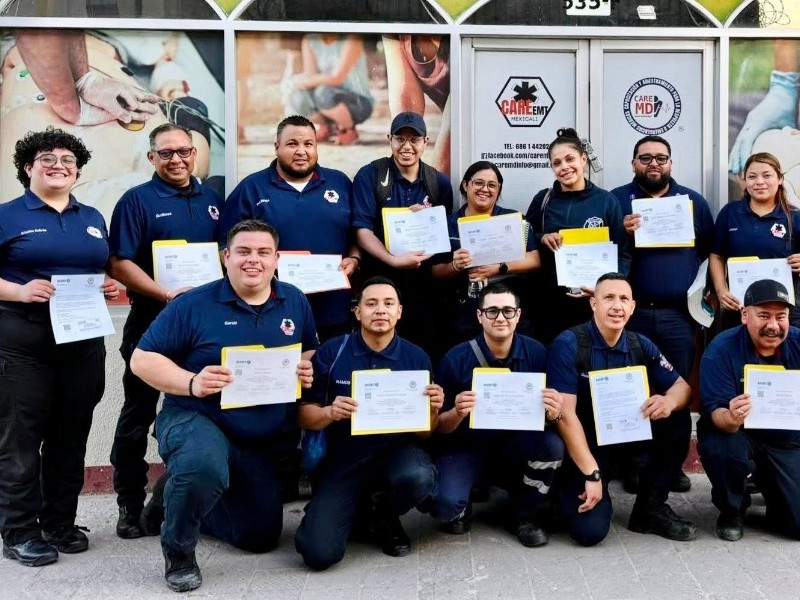 Capacitan a docente UTPP en soporte prehospitalario avanzado