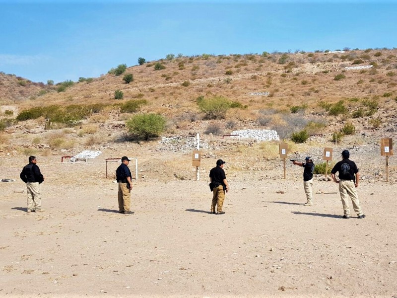 Capacitan en tiro policia a ministeriales