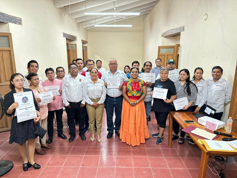 Capacitaron y fortalecieron el turismo con distintivos en Santo Domingo Tehuantepec