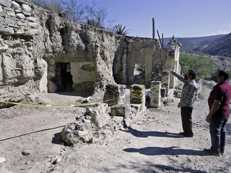 Capilla enterrada revela historia religiosa de la colonia en México